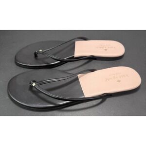 KATE SPADE Cabana Colorblock Sandals Size 9 T Strap Thong Womens Flat Shoes‎